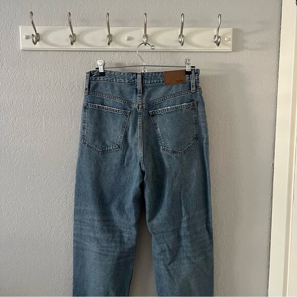 Madewell The Dadjean in Dustin Wash: Destroyed Edition - Picture 8 of 9